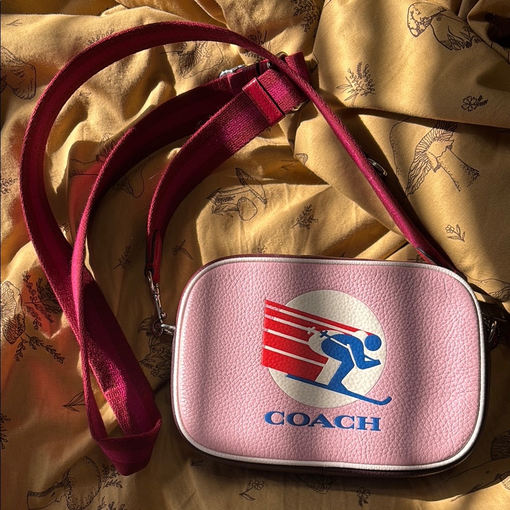 Coach Pink Crossbody Bag